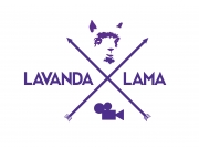 Лавандовое изображение ламы наглядно отражает название. На род деятельности ком...