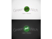 Логотип для GreenWich Pub.