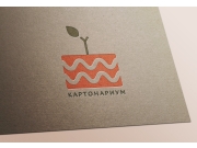 Логотип отображает уникальную структуру картона, а так же подчеркивает экологич...