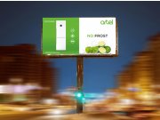 Идея такая: двухцветная рекламная компания - фирменный зеленый и белый, использ...