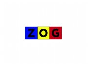 Модульный логотип из основных цветов, делающих из логотипа базу, на которой стр...