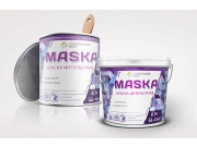 Марина, и третья концепция дизайна на этикетку для банки краски "MASKA".
Жду В...