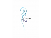 Логотип для дизайнерской женской одежды "Azure Veil"

На логотипе изображен к...
