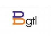 Решение логотипа с использованием букв домена bdgtal.ru.