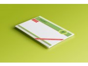 Пока что разработала дизайн визитки, фирменного бланка, ежедневника, бланка акц...