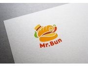 Концепция лого - игривый и живой образ бургера. Красный перчик как сигара, лист...