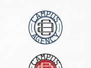Идея логотипа очень проста: он обыгрывает традиционные эмблемы колледжей или ст...