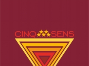 Вывеска для  "Cinq sens" 

Идея: Компоновка из пяти бокалов с разными вкусами...