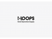 HOOPS - место где отели (домики из буквы H) ищут (лупа) то что им нужно...