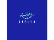 лого с изображением русалки с горном, которая дуя в него зазывает людей в: lagu...