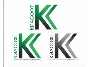 В данном варианте логотипа КИАСОФТ идет разбивка названия на две части Киа (инн...