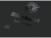 Матовая чёрная бумага с выборочным лаком (глянец) на лого, название пива, объём...
