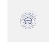 Добрый день. Изобразила логотип института в виде эмблемы-печати с книгой и дере...