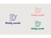 Здравствуйте. В своём варианте редизайна айдентики Holly sushi предлагаю упрост...