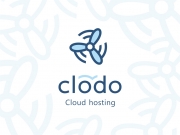 Представляю свой второй вариант логотипа для CLODO, поскольку вариантов с облач...