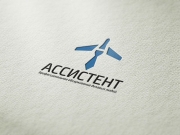 Логотип представляет собой самолет и галстук,которые образуют заглавную букву "...