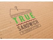 Логотип в виде сэндвича - башни. Легкий для восприятия образ. Хорошо запоминаем...