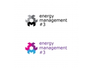 Фирменный знак для "Энергетического управления №3" образуют три символа:
цифра...