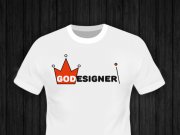 Посыл моего логотипа: Дизайнер- Бог! Дизайнер может всё! (Короной выделено "GOD...