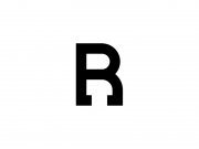 Знак, одновременно напоминающий латинские B и R. Четкий, простой, без лишних "п...