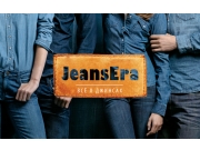 Основной текст в логотипе (jeansEra) всегда прозрачен.