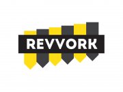 Логотип для строительной компании "Revvork"
