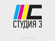 Вариации логотипа на тему цветовой модели CMYK.