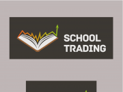 Логотип разработан для школы трейдинга. 