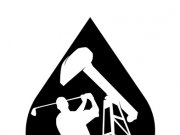 Лаконичный, однотонный логотип, в полной мере передает связь с нефтяной промышл...